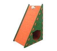 Cat Scratch Board - Triangular Vertical Integrated Cat Grakes, Grakes | Catastrophe Free Scratch-Resistant Kitten Mat for Boredom