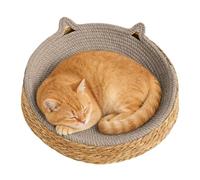 Cat Scratch Bowl,Breathable Hand-Weaving Nest | Kitten Ear Design Cotton Rope Cat Scratching Pad - for Furniture Safety Nail Trimming Paws Care Exercise Enrichment Activity Boredom
