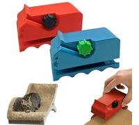 Cat Scratch Cardboard Cutter, 3D Printed Kitten Shape Cardboard Strip Cutter, DIY Cat Scratchers Card board Strip Tool for Making Cats Scratching Board Cats Bed - 2 Pcs