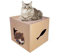 Cat Scratch House Corrugated Paper Pet Scratcher Cave