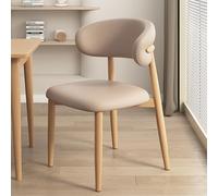 Cat Scratch Leather Dining Room Chairs Robust for Family Dinners & Outdoor Use Elegant Bronze Design for Restaurants & Hotels