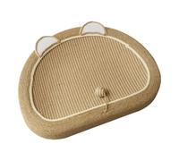 Cat Scratch Lounge | Cute Shape Sisal Cat Scratching Box with Ball Toy - Scratch Board, Training Toy, Accessories, Bed for Couch Carpets Sofas