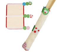 Cat Scratch Mat for Couch | Caterpillar Shape Sisal Kitten Scratcher Pad,Sticky Kitten Scratch Carpet | for Sofa Chair Living Room Bedroom Office Stair Railings Door Frame Floor Furniture Apartment