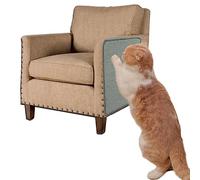 Cat Scratch Mat Natural Sisal Cat Scratching Pad with Adhesive Buckle Kitten Claw Sharpening Carpet Reusable Furniture Protecting Mat for Bed Sofa Couch Chair Wall Door 30 * 20CM/60 * 20CM