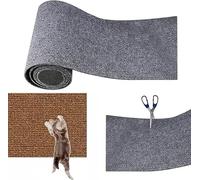 Cat Scratch Mat, Versatile Self-Adhesive Replacement Easy Use for Cat Trees, Cat Wall Furniture, Scratching Posts, and Couch Protection (Color : Gray, Size : 40 * 100cm)