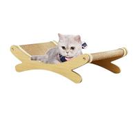 Cat Scratch Pad - 40x25cm Indoor Scratching Board, Kitten Bed Scratcher, Durable Pet Supply | Floor Carpet Door Furniture Protector For Cats Puppy Outdoor Enrichment Boredom Relief