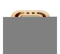 Cat Scratch Pad - Cardboard Scratcher | Interactive Scratch Box with 2 Bell Balls Track for Indoor Pet Kitten Play Floor Protecting Furniture