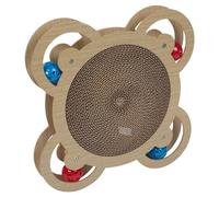 (Square) Cat Scratch Pad Scratching Board Play Toy Catnip Kitten Fun Interactive Playtime