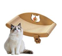 Cat Scratch Pads, Elevated Scratcher Bed Lounger, Sisal Furniture Protector and Pet Bed for Small Dogs, Kittens, Indoor Couch Floor Boredom, Sleeping Enrichment, Home Use