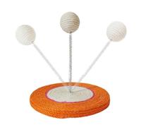 Cat Scratch Post Fun Interactive Wand with Sisal Ball