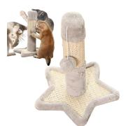 Cat Scratch Post | Kitten Claw Scratch with Dangling Ball | Cat Claw Scratcher, Kitten Scratching Post, Scratcher Post, Cat Activity Scratcher for Small Cats