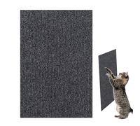 Cat Scratch Rug- Cat Scratching Mat, Cat Couch Protector | Cat Scratching Pad | Adhesive Flat Cat Scratcher, Trimmable Cat Mat Cratching Carpet, Easy Replacement Cat Scratching Mat for Cats Playing