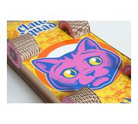 CAT SCRATCH SKATEBOARD