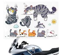 Cat Scratch Sticker For Car,Funny Auto Decals | Cute Bumper Decal, Self-Adhesive Car Decoration, Lazy Cats Humor, Cat Theme Sticker For Auto, Truck, Motorcycle, Wall, Window