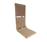 Cat Scratch Wall Panel - L Shaped Scratching Pad, Vertical Cat Scratching Pad, Clawing Board With Catnip Ball Toys, Sturdy Pet Activity | Engaging Solution For Home Pet Enrichment Use