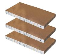Cat Scratcher - 43x21x3.3cm Cat Scratching Board, Corrugate Cats Scratcher, 3Corrugated Paper Kitten Anti-Scratch Pet Supplies Toys For Grinding Claw Keep Healthy Relieves Boredom
