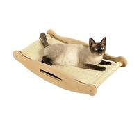 Cat Scratcher 60x30cm Cat Litter Pet Recliner Wear-resistant Scratch-resistant Scratching Board Claw Grinding Wooden Sisal Sofa Cushion