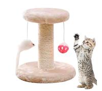 Cat Scratcher, 7.87 x 7.87 x 7.09 Inch Cat Scratcher Post, High-Performance Scratcher Posts, Kitten Claw Scratcher with Interactive Toy Furniture Protection for Enriching the Household AP
