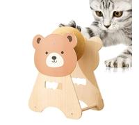 Cat Scratcher Ball Toy | Sisal Ergonomic Anti-Slip - Kittens Scratching Ball | for Small Medium Large Kitten Enrichment Play Home Bedroom