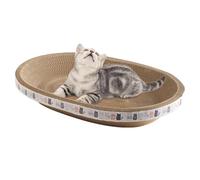 Cat Scratcher Bowl Bed, Corrugated Cardboard Cat Scratching Board Sofa, Cats Claw Toys Pet Supplies, Will Not Deform or Collapse, for Cats Healthy Scratching Protects Furniture