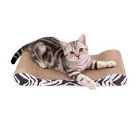 Cat Scratcher Cardboard Pad, Reversible Scratching Board, High Density Scratch Pad, Scratching Board with Non Slip Base, Eco Friendly Cardboard Material, Furniture Protection for Kitten Cats Home