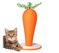Cat Scratcher - Carrot Shape Self-playing Cat Toy,Indoor Scratching Post | for Pets Kittens Home Living Room Floor Outdoor Play