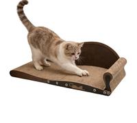 Cat Scratcher | Cat Claw Grinding Pad Toy,Corrugated Cardboard Scratching Lounge Pet Bed,for Home Living Room Bedroom Balcony Floor Pets Kittens