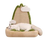 Cat Scratcher Cat litter cat scratch board one four seasons universal vertical sisal wear-resistant non-dandruff claw toy(L)