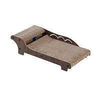 Cat Scratcher Cat Scratch Board, Nest, Wear-Resistant, Non-Dandruff Sofa Bed, Chaise Chair, Corrugated Paper Claw Grinder, Toy Supplies(B)