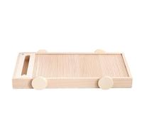 Cat Scratcher Cat scratching board kitten toys tease cats small do not dandruff cat grinding claws climbing ladder(L)