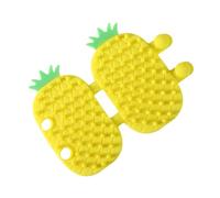 Cat Scratcher - Corner Groomer, Pineapple Cat Corner Scratcher Massage Combs | Cheek Scratcher, Adjustable Silicone Groomer, Massage Combs, Corner Groomer for Kitten Puppy