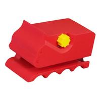 Cat Scratcher Cutter Ergonomic Cat Scratching Cutter Cardboard Recycle Tool Cute Scratcher Supplies Cardboard Cutting Machine 3D Printed Washer For Better Blade Grip red