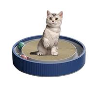 Cat Scratcher - Interactive Kitten Toy with Marble Run | Cat Scratch Lounge Bed, Durable Recycling Board to Protect Furniture, Scratching Bowl for Cats