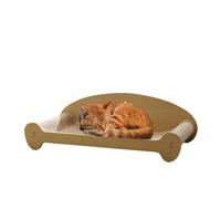 Cat Scratcher Lounge, Scratching Bed for House Cats, Cat Beds and Furniture Protector, The Non-Slip Scratching Bed Pad Made of Natural Sisal Provides a Firm and Cosy Rest Place and Protects Furniture