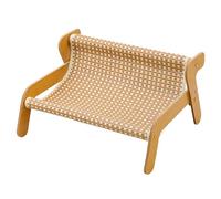 Cat Scratcher Lounge Sofa, Couch Style Furniture Pad with Sisal Aspect and Raised Edges for Indoor Cats to Scratch Stretch Nap and Protect Home Exteriors from Claw Marks and Hair Buildup