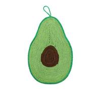 Cat Scratcher Mat, 17 X 11 Inch Natural Sisal Avocado Shape Cat Scratch Mats, Portable Cat Scratching Pads Toy for Indoor Cats, Cat Scratching Pads Rug Protect Carpet and Sofa