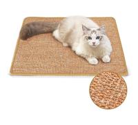 Cat Scratcher Mat, 23.6 X 15.7 Inch Sisal Cat Scratch Mats, Horizontal Cat Floor Scratching Pad Rug