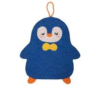 Cat Scratcher Mat, Natural Sisal Penguin Shape Cat Scratch Mats, Anti-Slip Cat Scratching Pads Toy for Indoor Cats, Horizontal Floor Cat Scratching Pads Rug