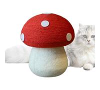 Cat Scratcher, Mushroom Cat Scratching Post, Portable Interactive Play Climber Post for Pet Birthday Indoor Outdoor Boredom