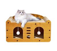 Cat Scratcher Pad Bed | Cardboard Cat Scratcher | Cat Bed with Scratcher | Ergonomic Cats Scratchers | Sisal Cats Scratchers Bed | Cats Scratchs and Lounge | Heavy Duty Scratchers, for Pets