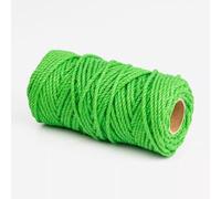 Cat Scratcher Post Sisal Rope, Natural Sisal Hemp Twine String for Cat Tree, Garden Bundling, Repairing, Crafts Packing, DIY Project (4mm x 50 meters,Green)