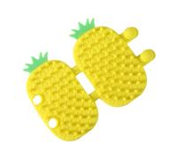 Cat Scratcher, Self-Caring Cat Scratcher, Pineapple Design, Cat Baking Portable Wall Corner Groomers, Wall Corner Self-Caring Cat Brush