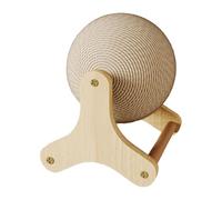 Cat Scratcher Toy, Cat Play Toy, Cat Chew Toy, Inner Rank Roller Ball with Stand, Non-Skid Base Pet Scratcher, Furniture Protection for Cats, Active Pet Toy Tool for Cats