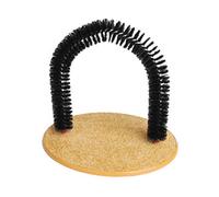 Cat Scratcher Toy - Interactive Scratch Arch, Sellf Scratcher and Massager, Long Lasting Itching Reliief Accessory | Multifunctional Reduceshairballs Shedding Brushing Post Fun Play Activity for Cats