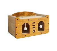 Cat Scratcher Wear-resistant Corrugated Cardboard Cat Scratching Board Cat Claw Grinder to Relieve Boredom Cat Toys Cat Climbing Frame Cat Shelter Cat Scratch Lounge Furniture Protection