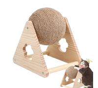 Cat Scratching Ball, Cat Scratcher with Ball - Scratching Post with Ball | Kitten Interactive Toys, Indoor Exercise Tool, Chub Entertainment Products