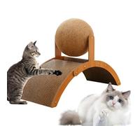 Cat Scratching Ball - Interactive Nail Filing Game,Cat Scratching Ball On Stand - for Small Medium Large Breed Rabbit Puppy Dog Boredom Indoor Play Climbing Self-Entertainment