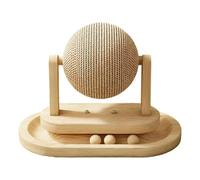 Cat Scratching Ball - Interactive Rolling Toy, Engaging Design, Textured Scratch Exterior, Quiet Indoor Movement | For Cat Play Exercise Activity Behavior Enrichment Apartment Office Shelter Bed