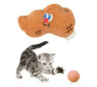 Cat Scratching Balls, Natural Sisal Rope Kitten Toys with Peanut Storage Bag Cute Pet Interactive Toy for Indoor Playing Biting Chewing