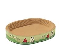 Cat Scratching Bed - Cat Scratching Mat for Indoor Cats | Ergonomic Round Chewable Scratching Board, Scratching Post for All Seasons, Living Room, Bedroom, Balcony, Floor Corner